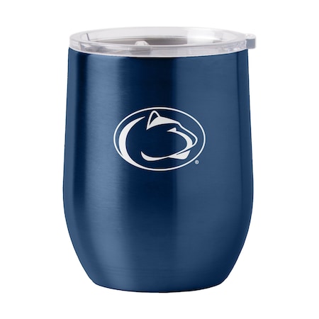 Logo Brands Penn State 16oz Gameday Stainless Curved Beverage 196-S16CB-1
